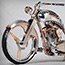 Designed by <strong><a href='/success-stories/success-is-no-shock-for-american-suspension/'>Vince Costa</a></strong> for <strong>Paul Teutul, Jr.</strong> &bull; Created in <a href='/2d-3d-drafting/2d-3d-cad-graphite.html'>Graphite</a> &bull; <em>Discovery Channel&rsquo;s American Chopper Build-off Winner</em>