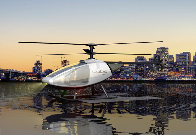 <b>Contra Rotating Blade Helicopter Concept</b><span><br /> Designed by <b>Graeme MacDonald</b> of <b>Cube Industrial Design</b> • Created in <a href='/3d-modeling/3d-modeling-cobalt.html'>Cobalt CAD & 3D Modeling Software</a></span>