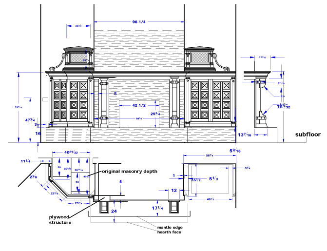 <b>Bathroom Plan</b><span><br /> Designed by <b>Matthew Smith</b> for <b>Woodleaf</b> • Created in Ashlar-Vellum CAD & 3D Modeling Software</span>