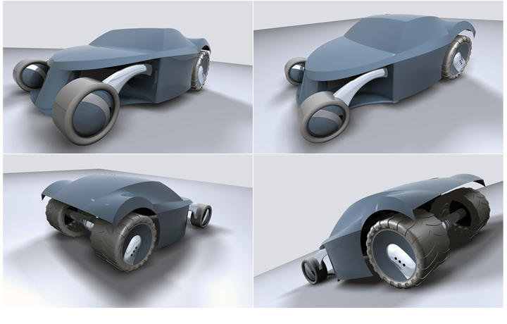 <b>Sports Car Concept</b><span><br /> Designed by <b>Nathan Mitchell</b> • Created in <a href='/3d-modeling/3d-modeling-cobalt.html'>Cobalt CAD & 3D Modeling Software</a></span>