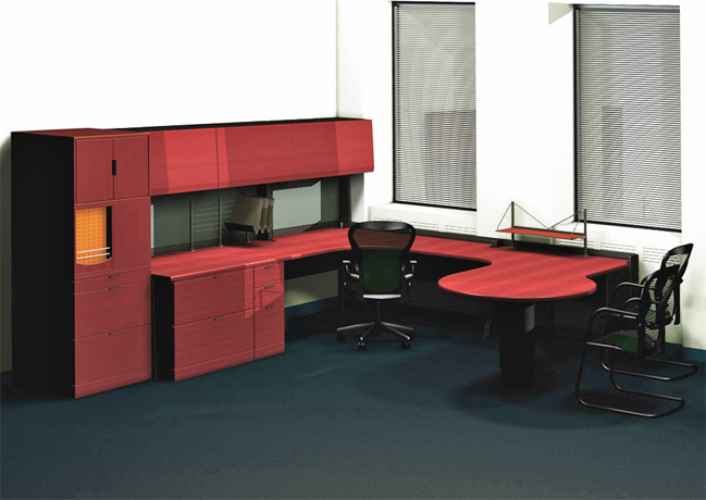 <b>Office Space</b><span><br /> Designed by <b>Michael Desjardins</b> • Created in Ashlar-Vellum CAD & 3D Modeling Software</span>