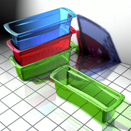 <b>Food Containers</b><span><br /> Designed by <b>François Charron</b> • Created in <a href='/3d-modeling/3d-modeling-cobalt.html'>Cobalt CAD & 3D Modeling Software</a></span>