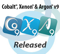Cobalt, Xenon, Argon v9 Released